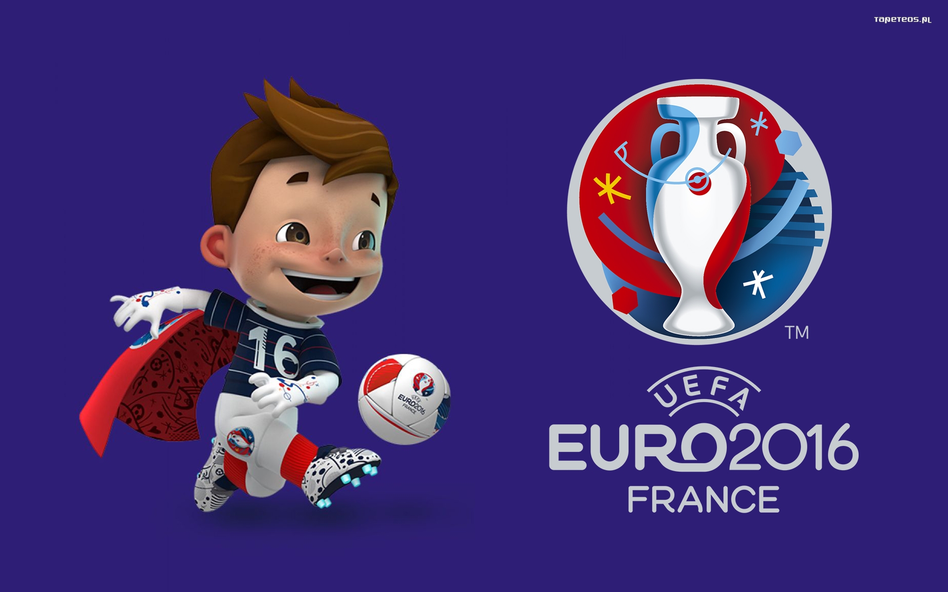 UEFA Euro 2016 Francja 019 Maskotka, Logo