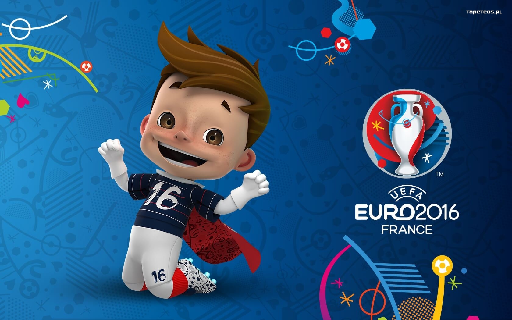 UEFA Euro 2016 Francja 021 Maskotka, Logo