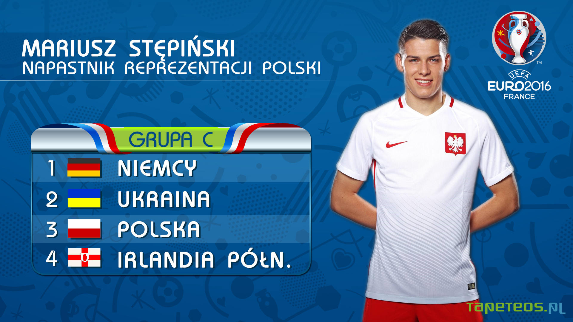 UEFA Euro 2016 Francja 057 Mariusz Stepinski, Polska, Grupa C