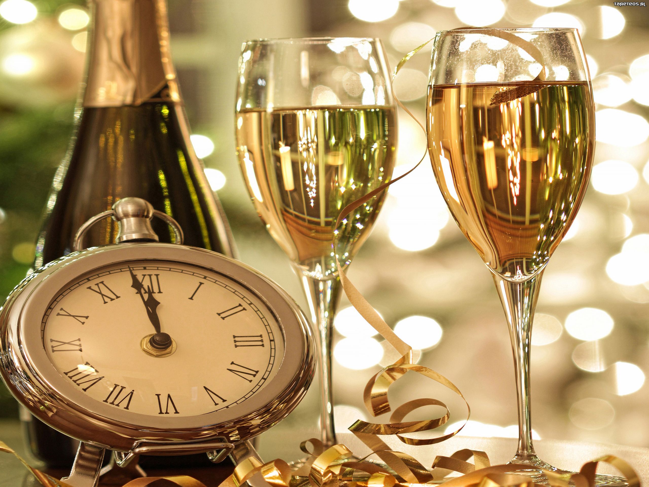Znalezione obrazy dla zapytania szampan nowy rok