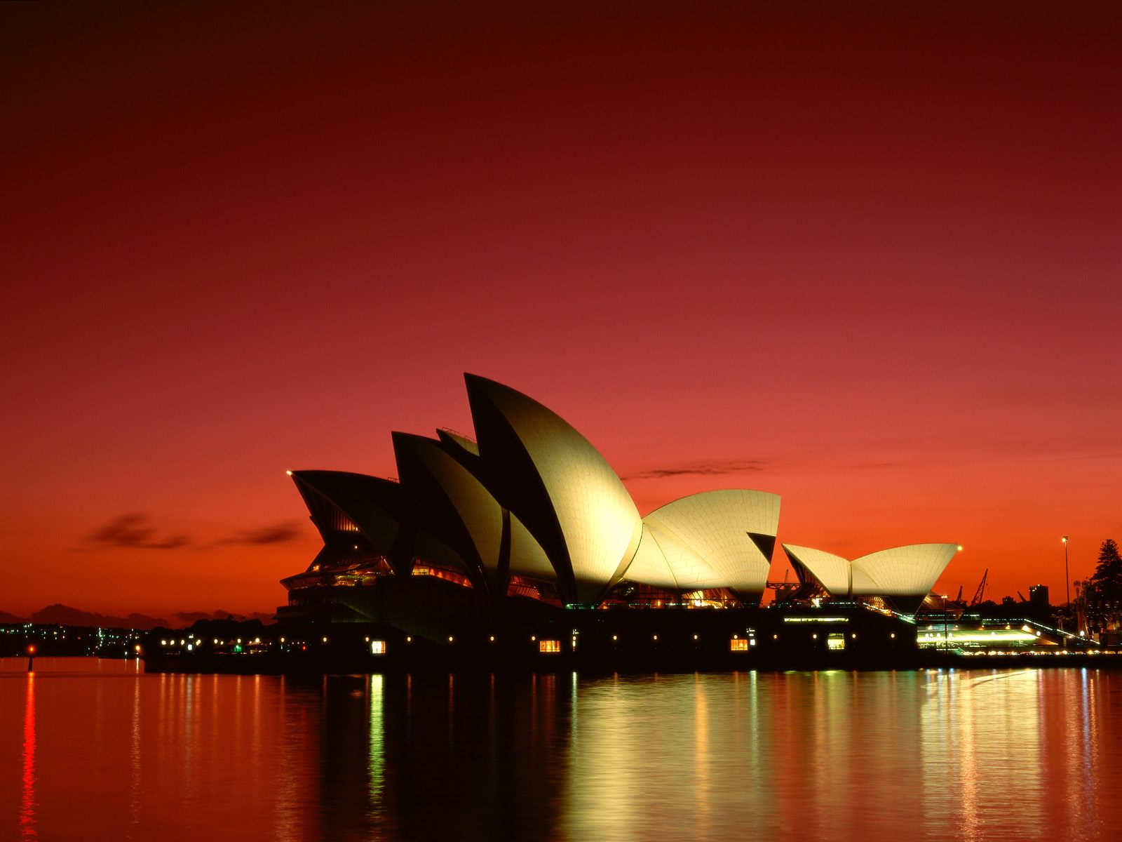 Scarlet Night, Sydney Opera House, Sydney, Australia - 1600x1200 - ID 21164 - PREMIUM