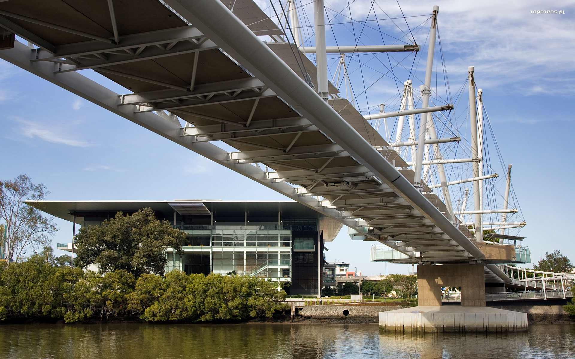 Most Kurilpa Bridge 002 Brisbane, Australia