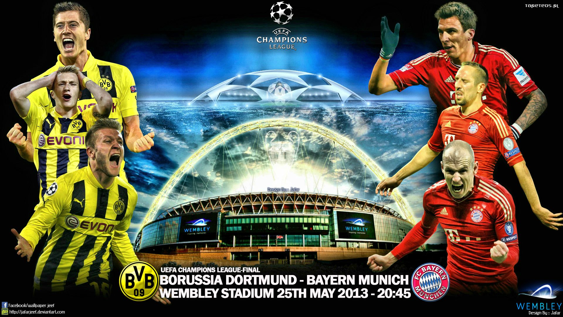 Borussia Dortmund vs Bayern Monachium 1920x1080 004 Final 2013