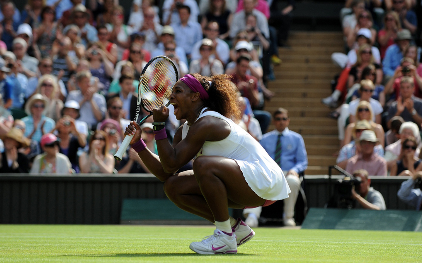 Tenis 1440x900 080 Wimbledon 2012 Serena Williams