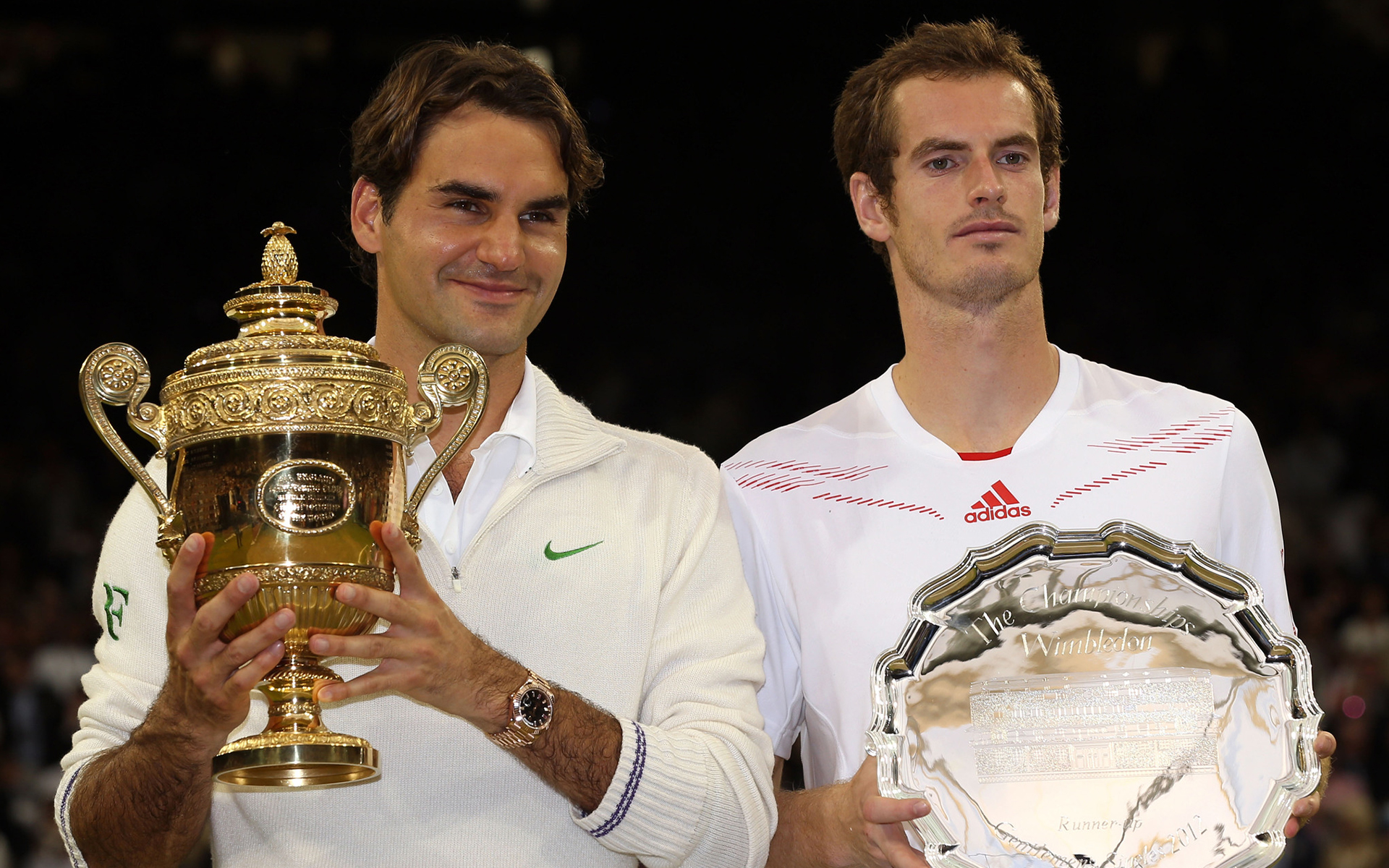 Tenis 1920x1200 075 Wimbledon 2012 R. Federer, A. Murray