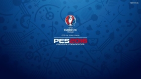 UEFA Euro 2016 Francja 003 Logo, Pro Evolution Soccer
