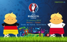 UEFA Euro 2016 Francja 039 Mecz Niemcy - Polska