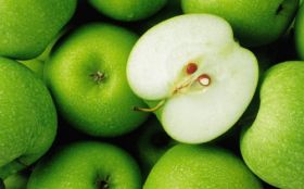 Jablka, Owoce 016 Zielone