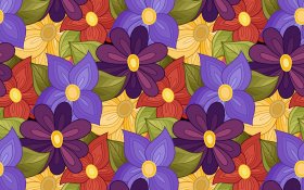 Tekstura, Texture, Tlo, Grafika 090 Kwiaty, Kolorowe, Vector