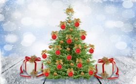 Swieta, Boze Narodzenie, Christmas 3840x2400 040 Choinka, Prezenty