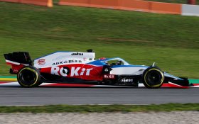 Formula 1, F1 245 ROKiT Williams Racing FW43 2020 George Russell, Testy, Circuit de Catalunya, Hiszpania