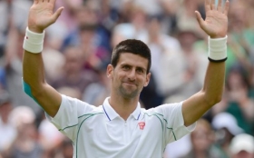 Tenis 1440x900 027 Wimbledon 2012 Novak Djokovic