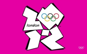 Londyn 2012 Olimpiada 1920x1200 003 logo rozowe