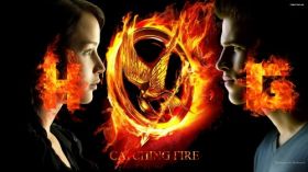 Igrzyska smierci - W pierscieniu ognia 002 Katniss Everdeen, Gale Hawthorne