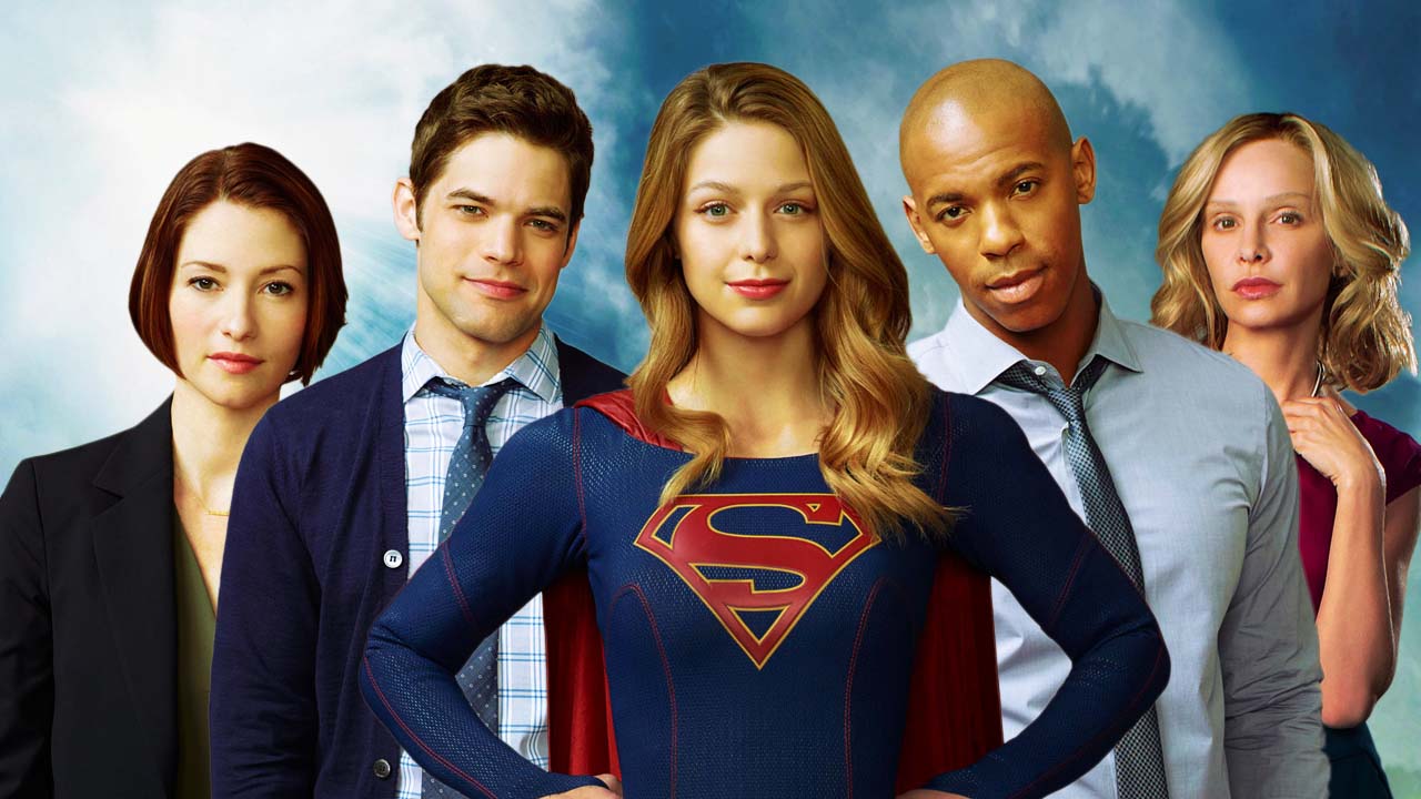 Supergirl 009 Alex Danvers, Winslow Winn Schott, Kara Danvers, James Olsen, Cat Grant