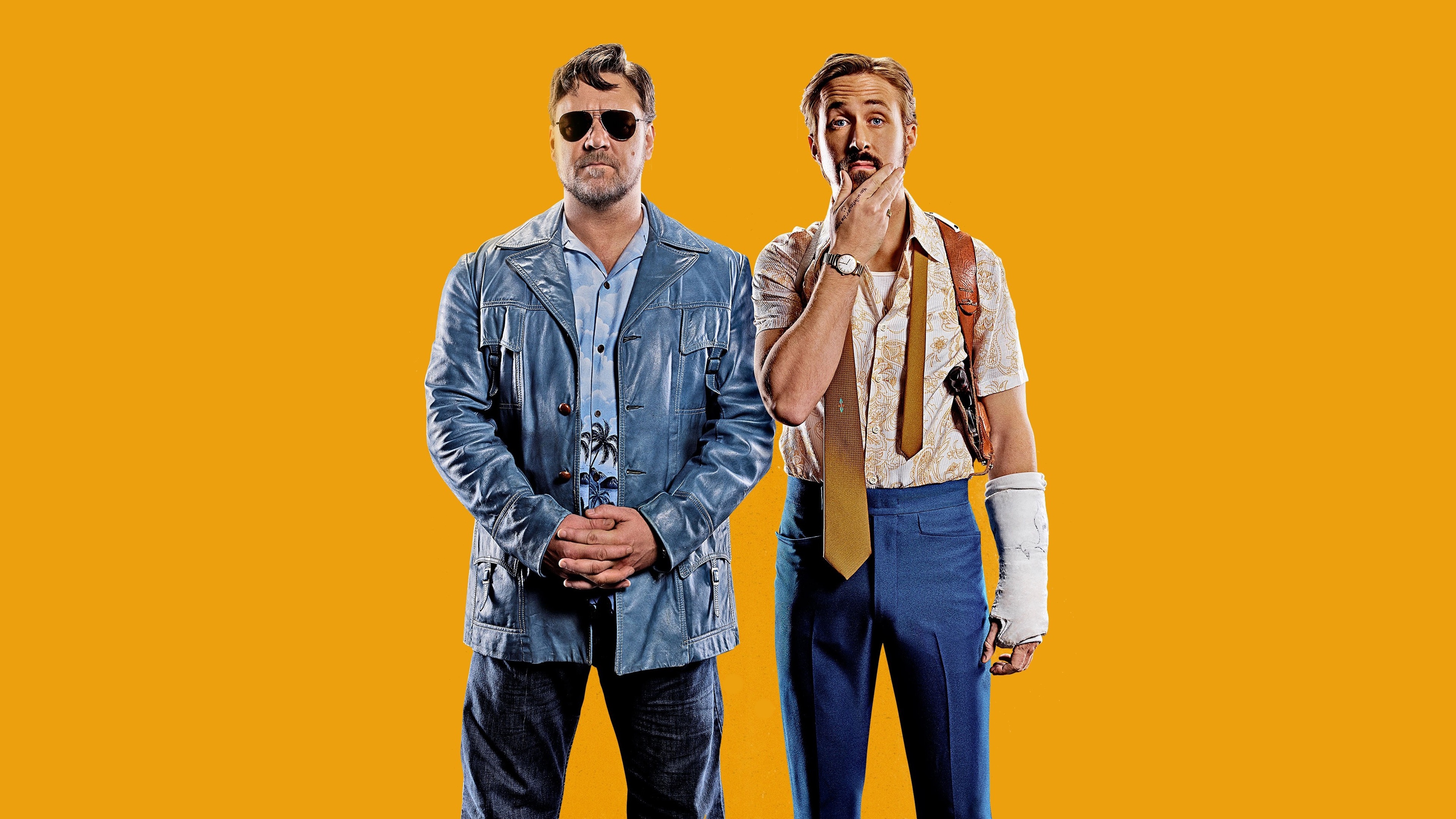 Nice Guys. Rowni goscie (2016) The Nice Guys 001 Russell Crowe jako Jackson Healy, Ryan Gosling jako Holland March
