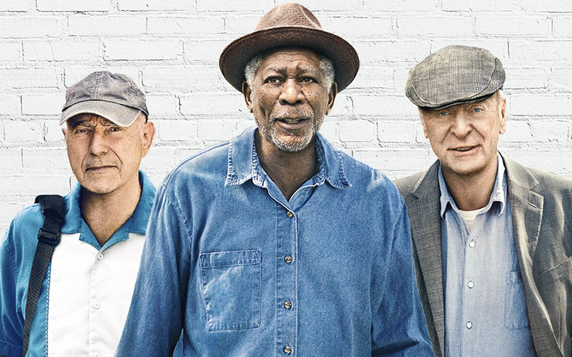 W starym, dobrym stylu (2017) Going in Style 002 Alan Arkin jako Albert Garner, Morgan Freeman jako Willie Davis, Michael Caine jako Joe Harding