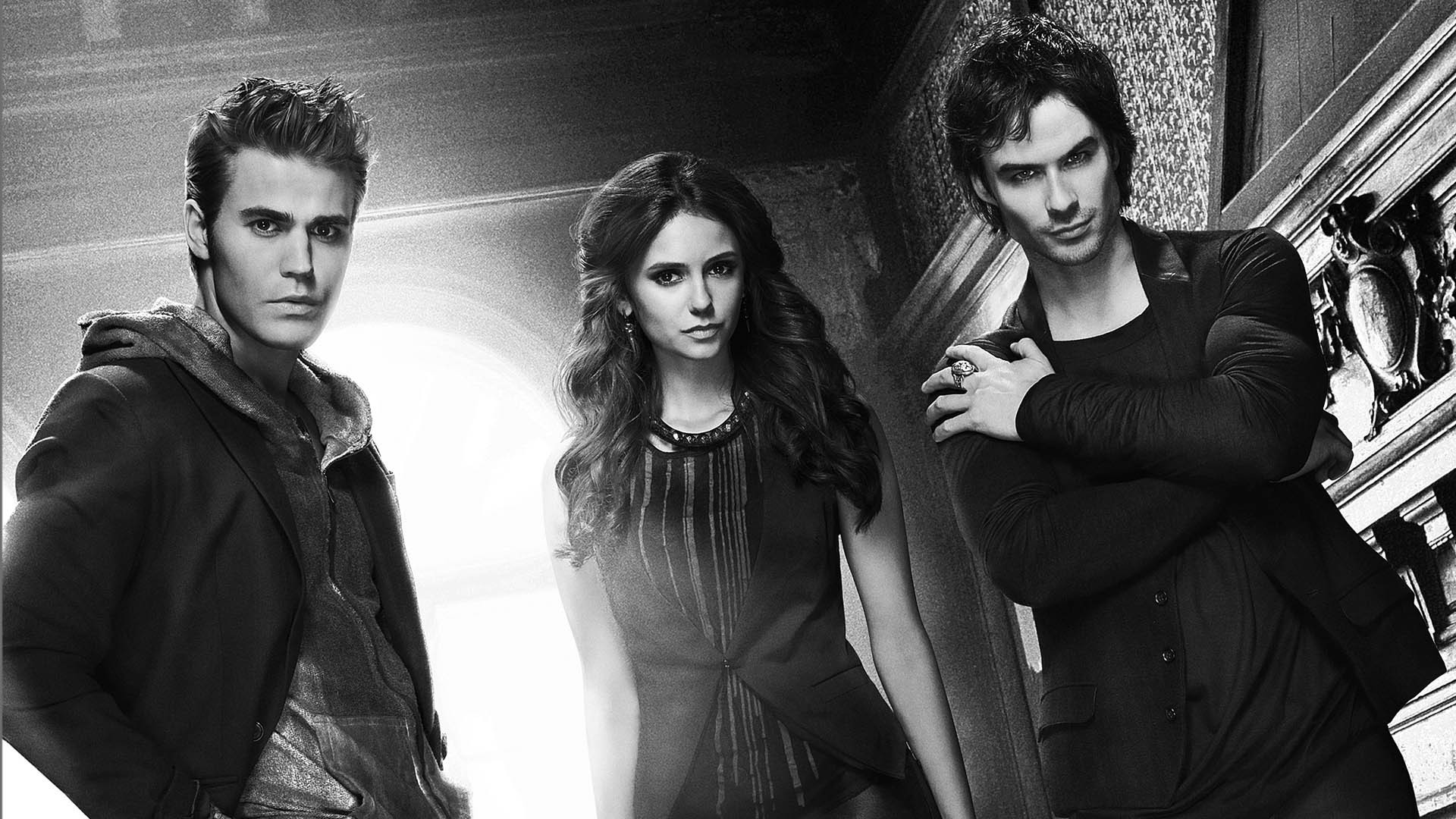 Pamietniki Wampirow Sezon 1 Odcinek 10 Pamietniki wampirow, The Vampire Diaries 025 Paul Wesley, Nina Dobrev