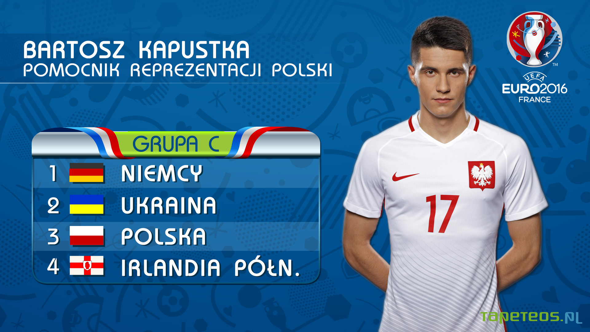 UEFA Euro 2016 Francja 061 Bartosz Kapustka, Polska, Grupa C