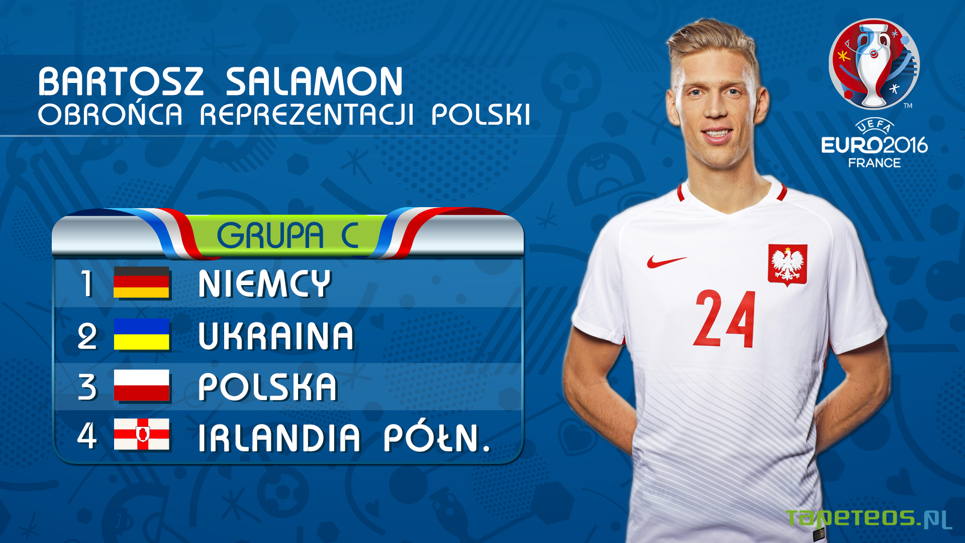 UEFA Euro 2016 Francja 063 Bartosz Salamon, Polska, Grupa C