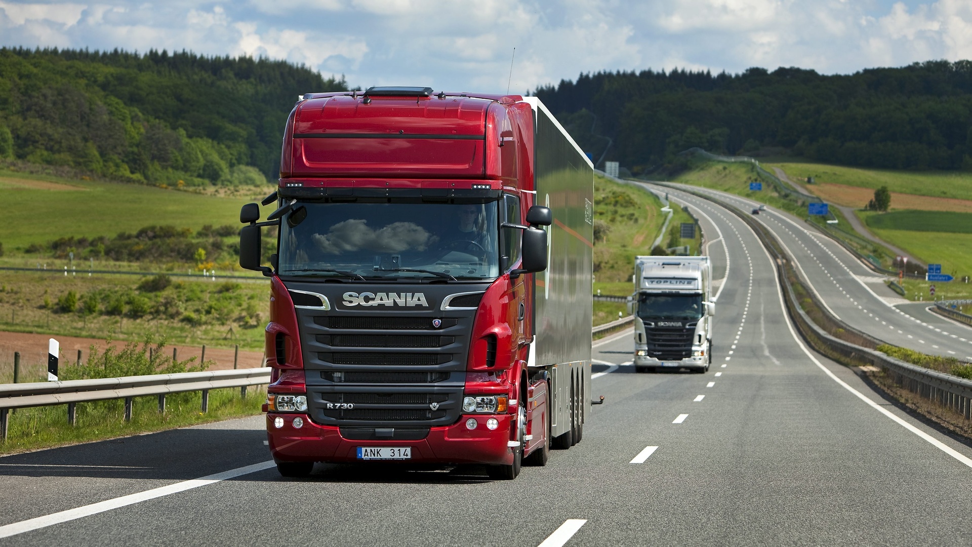 Samochod ciezarowy Scania 030 R730