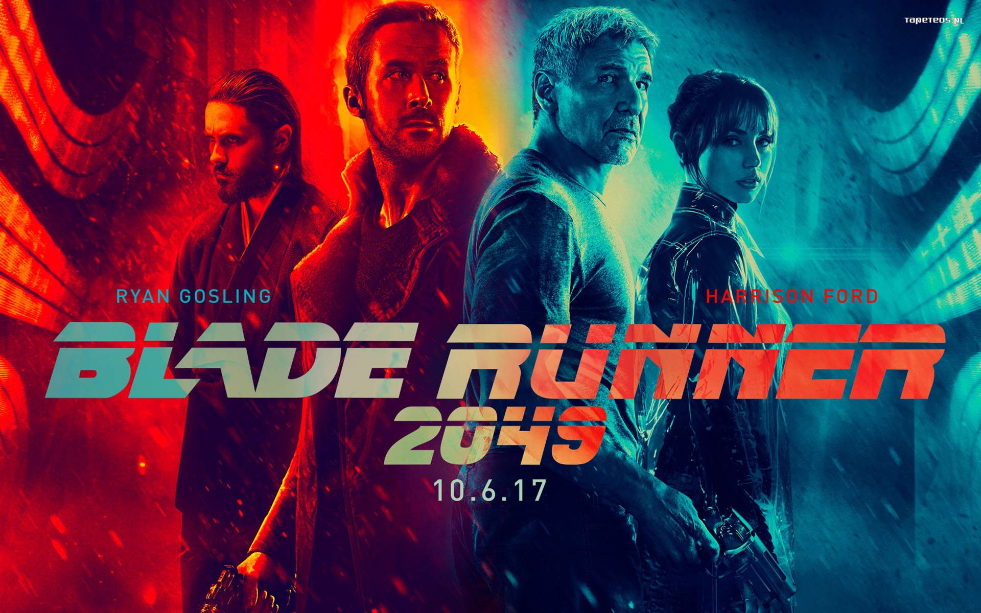 Blade Runner 2049 (2017) 001 Jared Leto, Ryan Gosling, Harrison Ford, Ana de Armas
