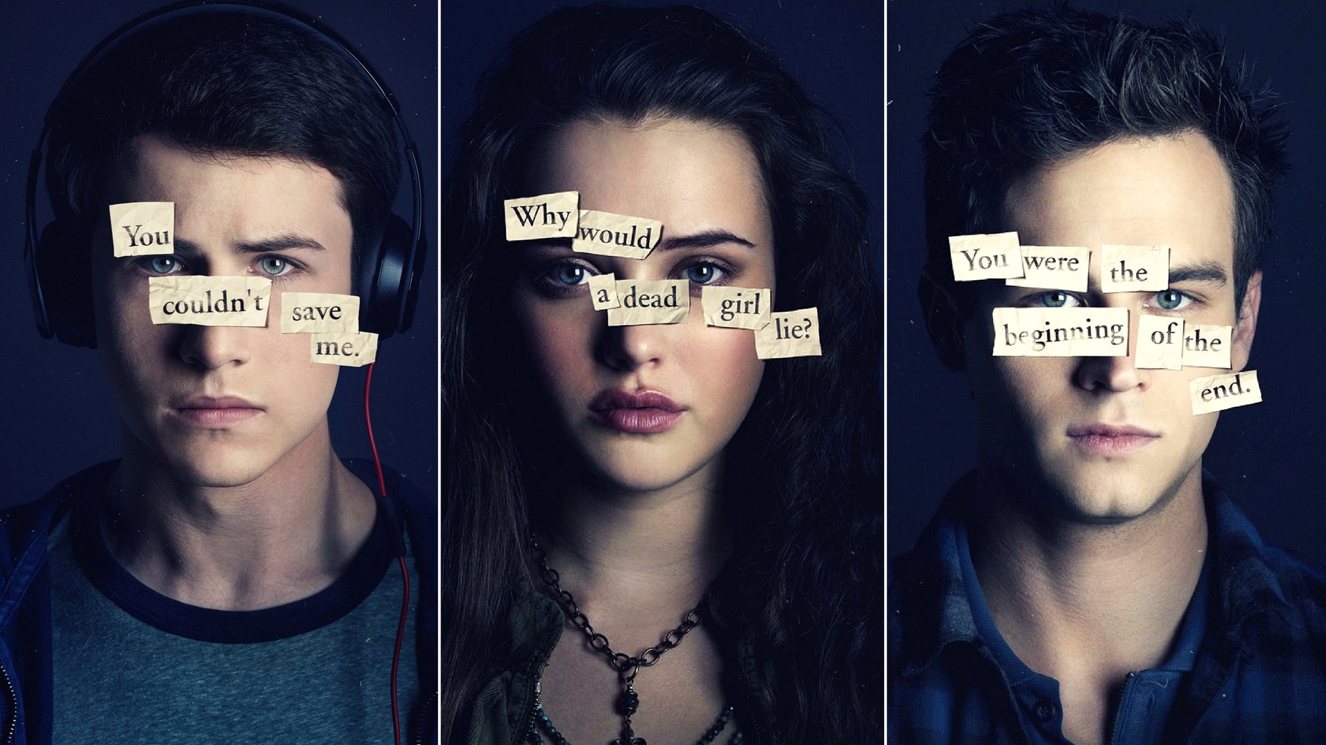 Trzynascie powodow (2017) Thirteen Reasons Why 020 Clay Jensen, Hannah Baker, Justin Foley