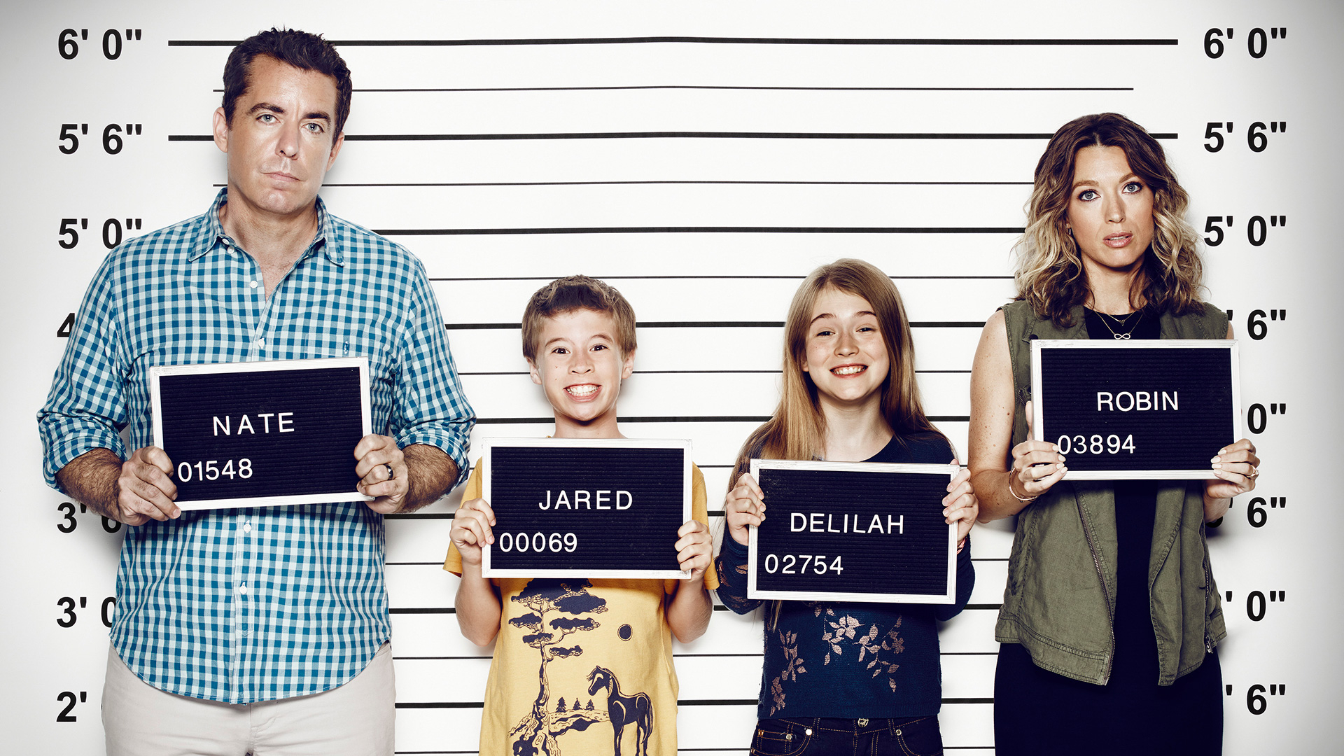 Objazd (2016) The Detour TV 002 Jason Jones jako Nate, Liam Carroll jako Jared, Ashley Gerasimovich jako Delilah, Natalie Zea jako Robin