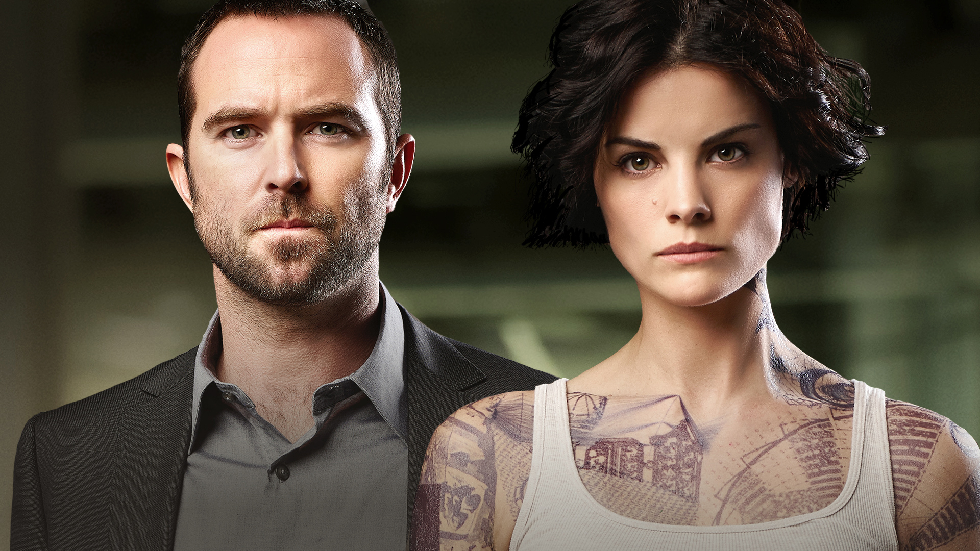 Blindspot Mapa zbrodni (2015) TV 025 Sullivan Stapleton jako Kurt Weller, Jaimie Alexander jako Jane Doe