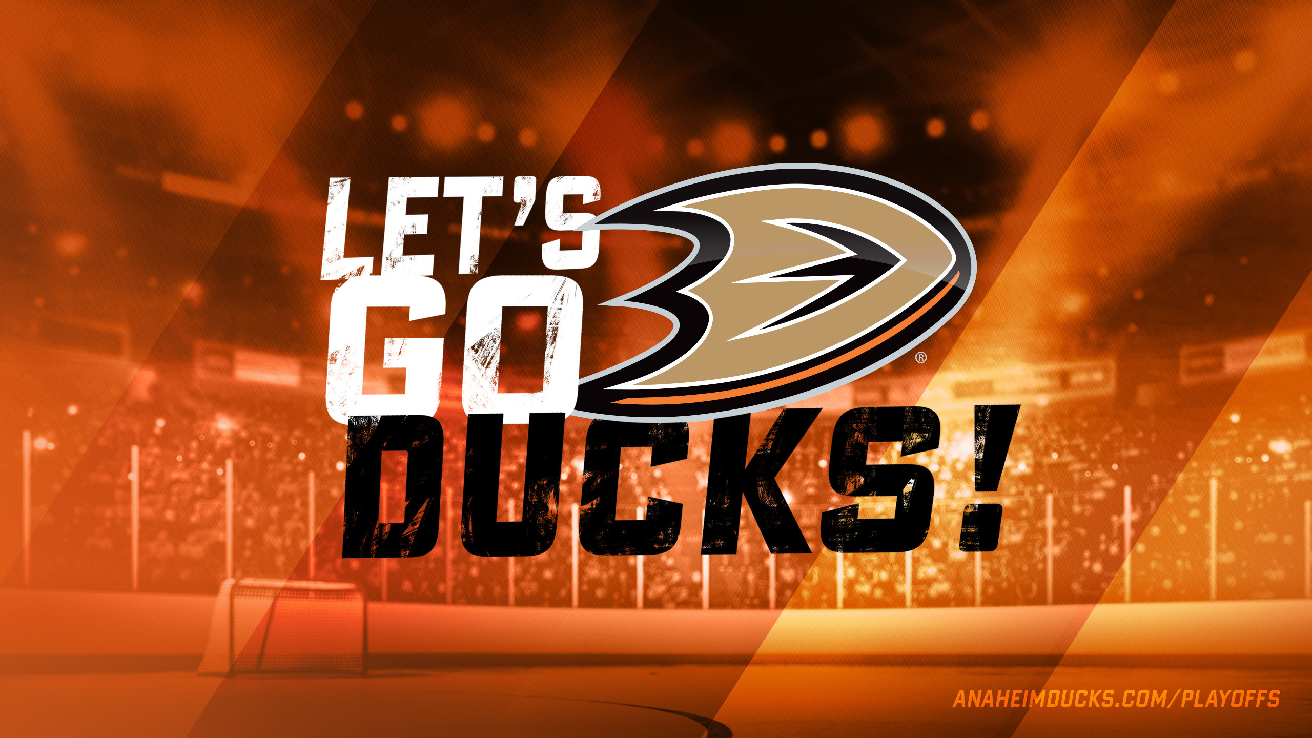Anaheim Ducks 013 NHL, Hokej, Logo, Lets Go Ducks