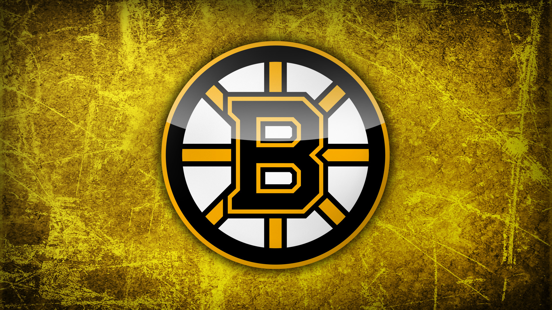 Boston Bruins 010 NHL Hokej Logo Tapety Na Pulpit