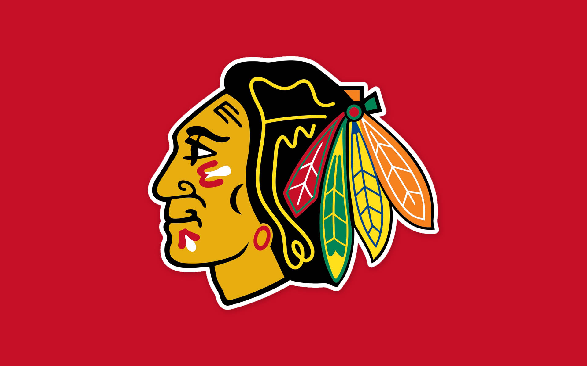 Chicago Blackhawks 002 NHL, Hokej, Logo