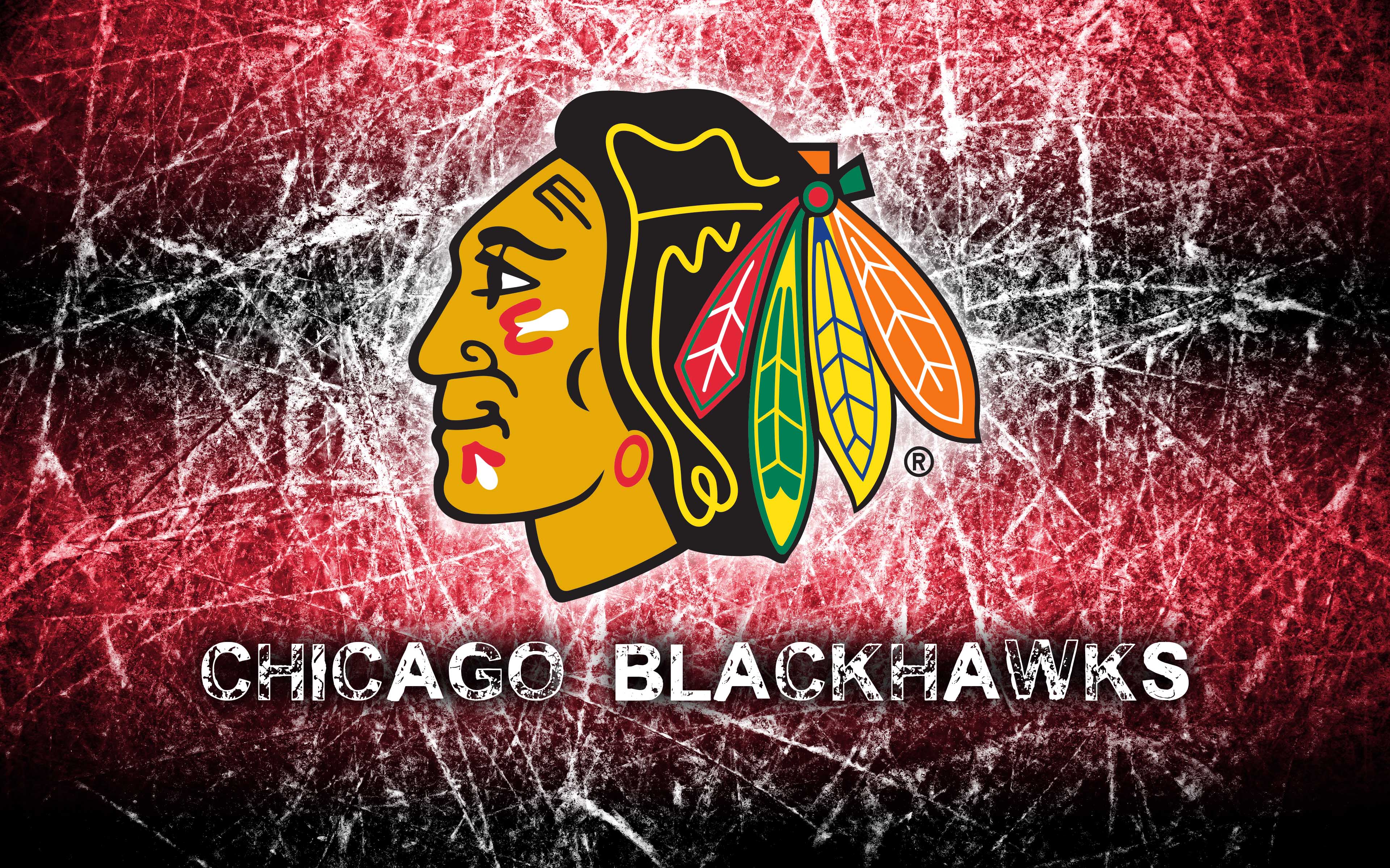 Chicago Blackhawks 012 NHL, Hokej, Logo