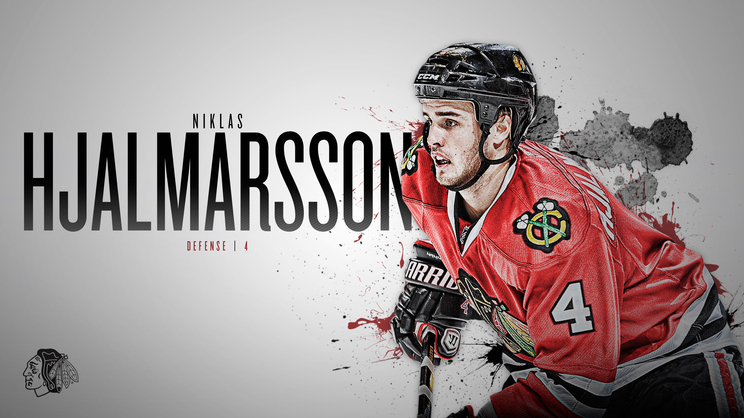Chicago Blackhawks 035 NHL, Hokej, Niklas Hjalmarsson