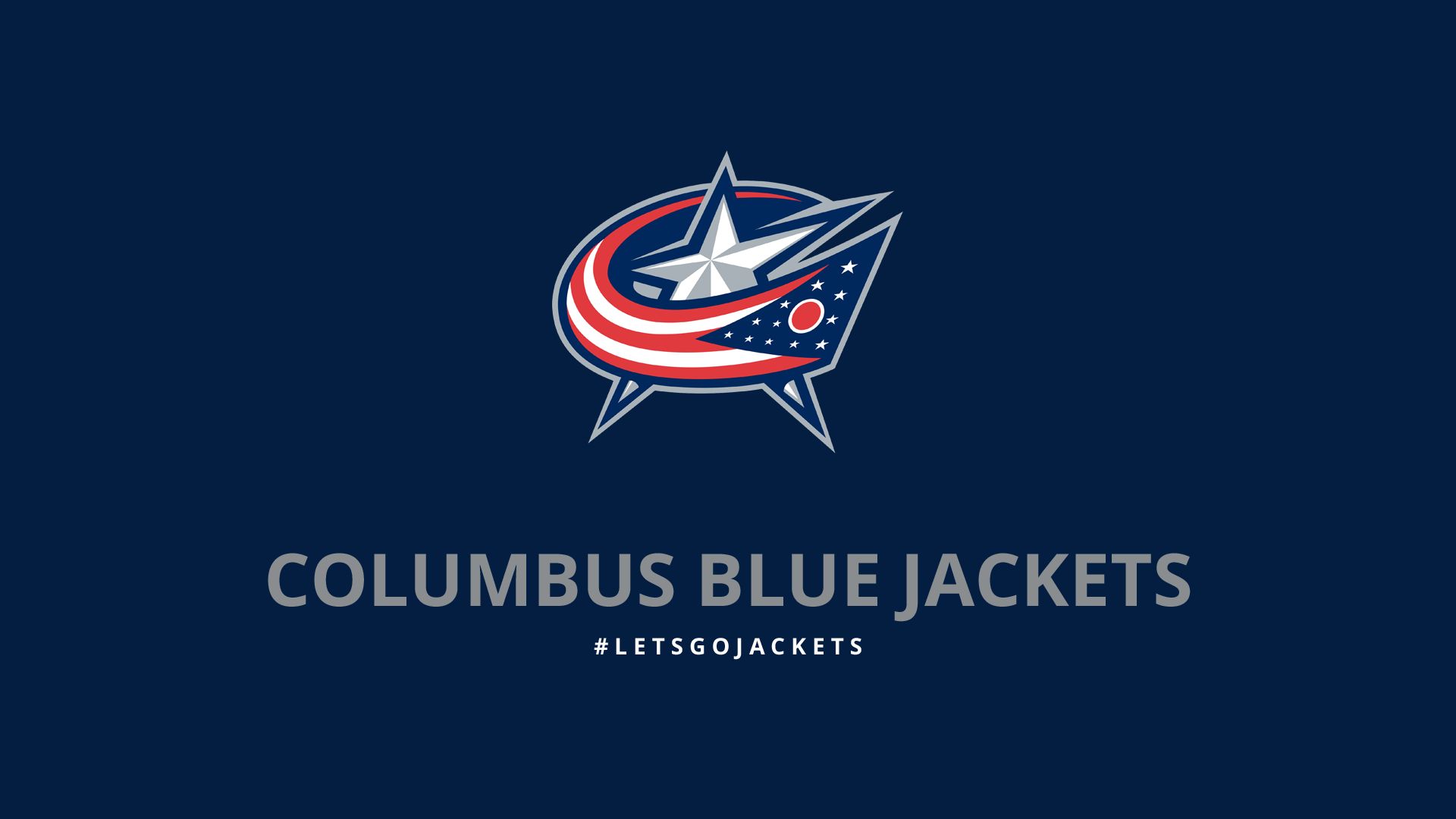 Columbus Blue Jackets 007 NHL, Hokej, Sport, Logo, Lets Go Jackets