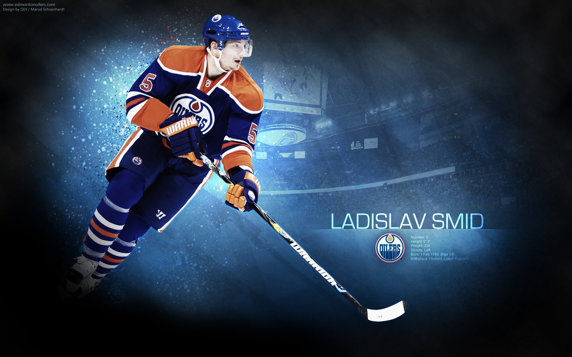Edmonton Oilers 027 NHL, Hokej, Ladislav Smid