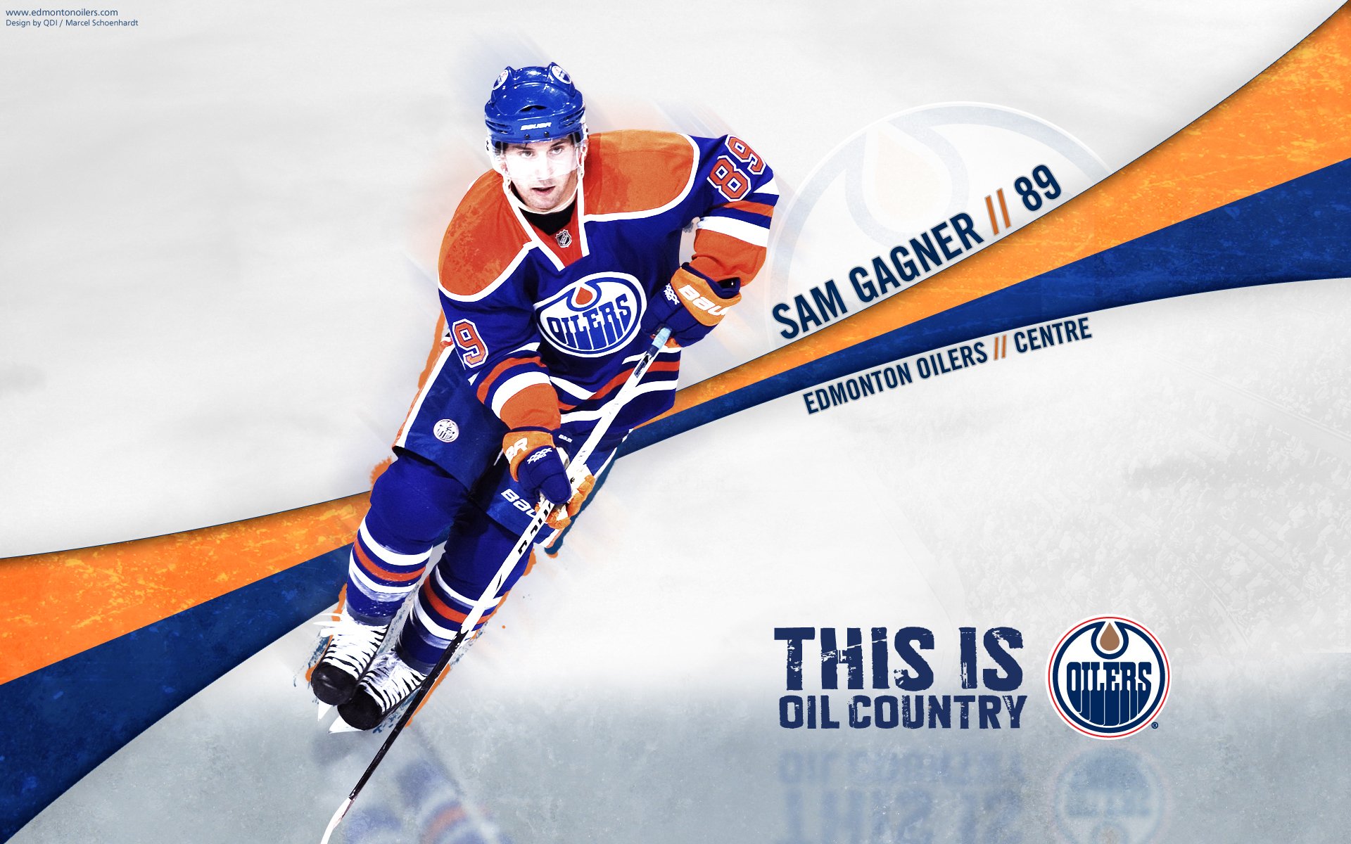 Edmonton Oilers 036 NHL, Hokej, Sam Gagner