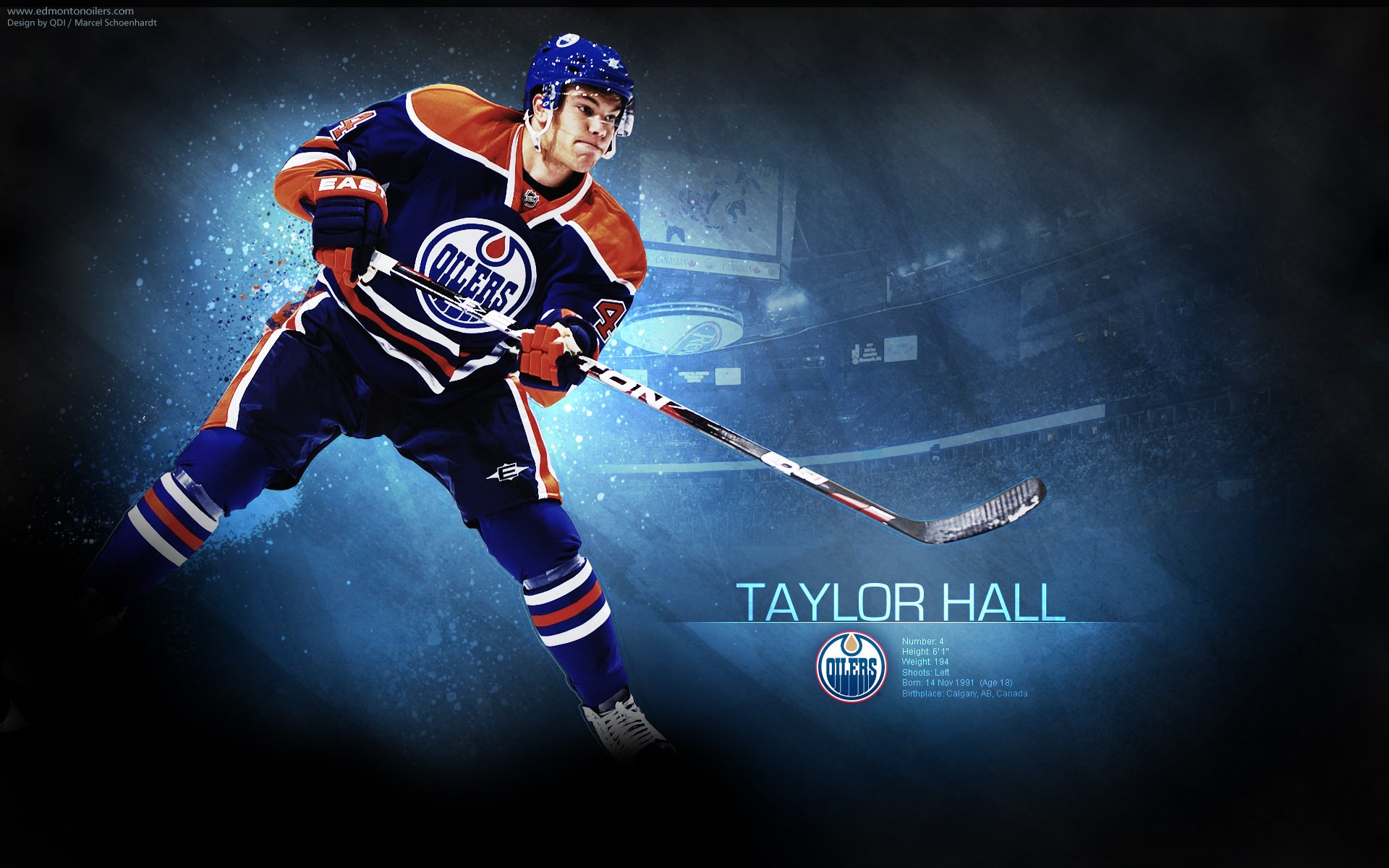 Edmonton Oilers 039 NHL, Hokej, Taylor Hall