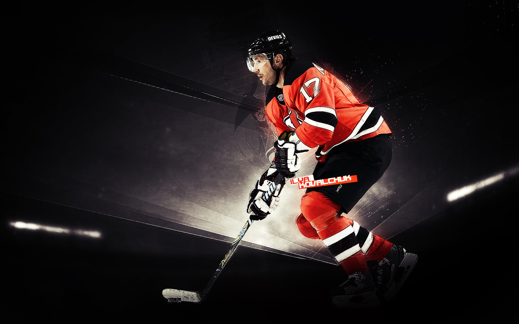 New Jersey Devils 034 NHL, Hokej, Ilja Kowalczuk