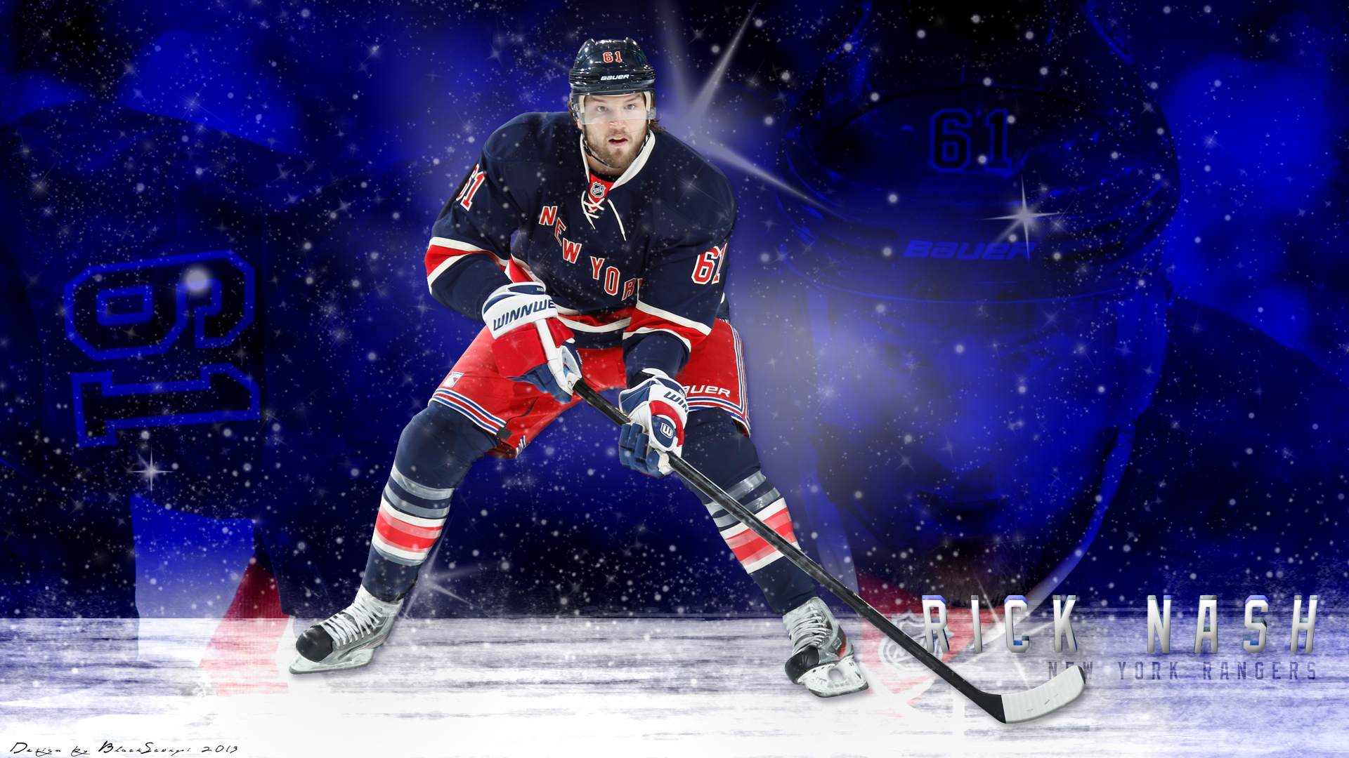New York Rangers 009 NHL, Hokej, Rick Nash