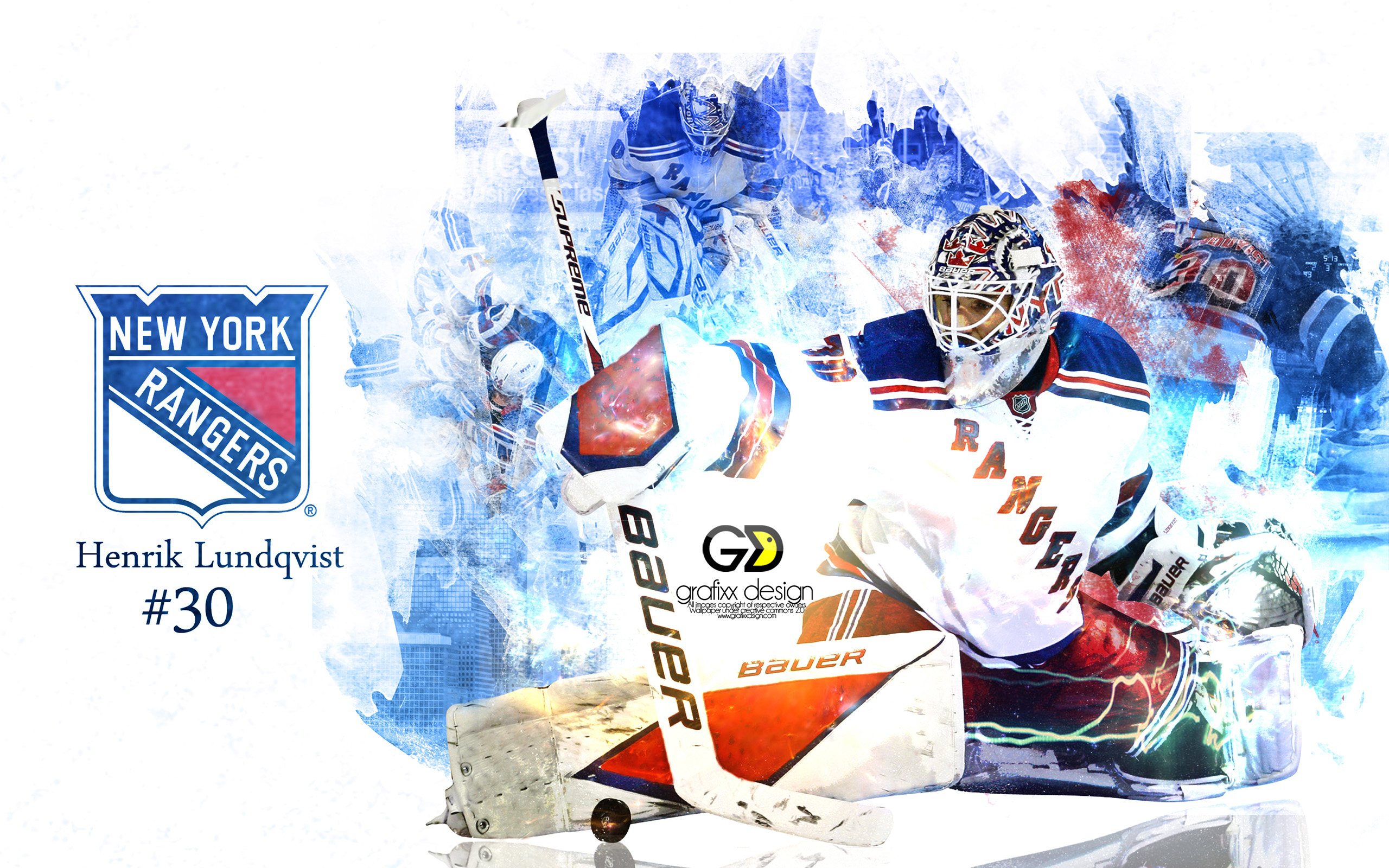New York Rangers 016 NHL, Hokej, Henrik Lundqvist