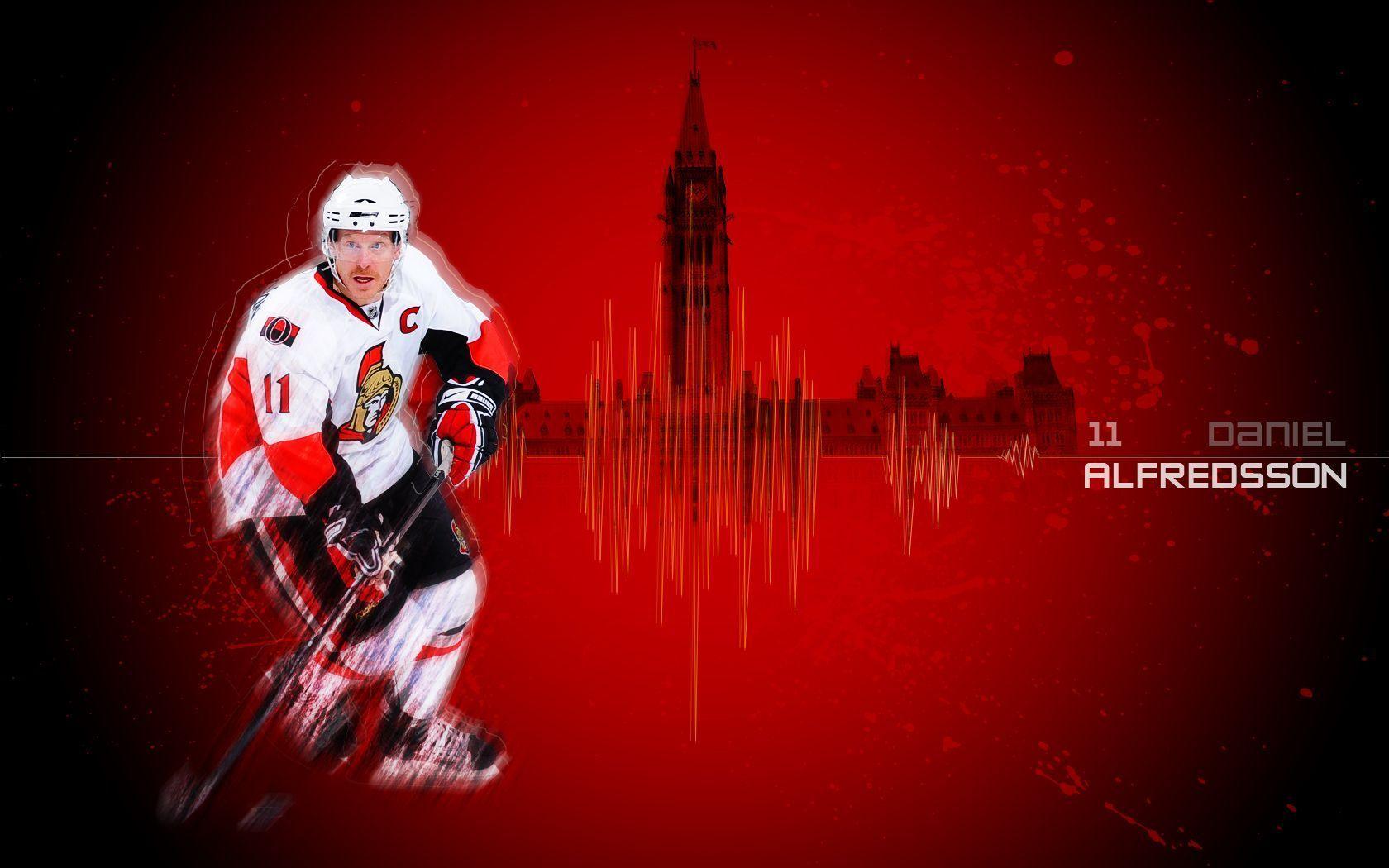 Ottawa Senators 009 NHL, Hokej, Daniel Alfredsson
