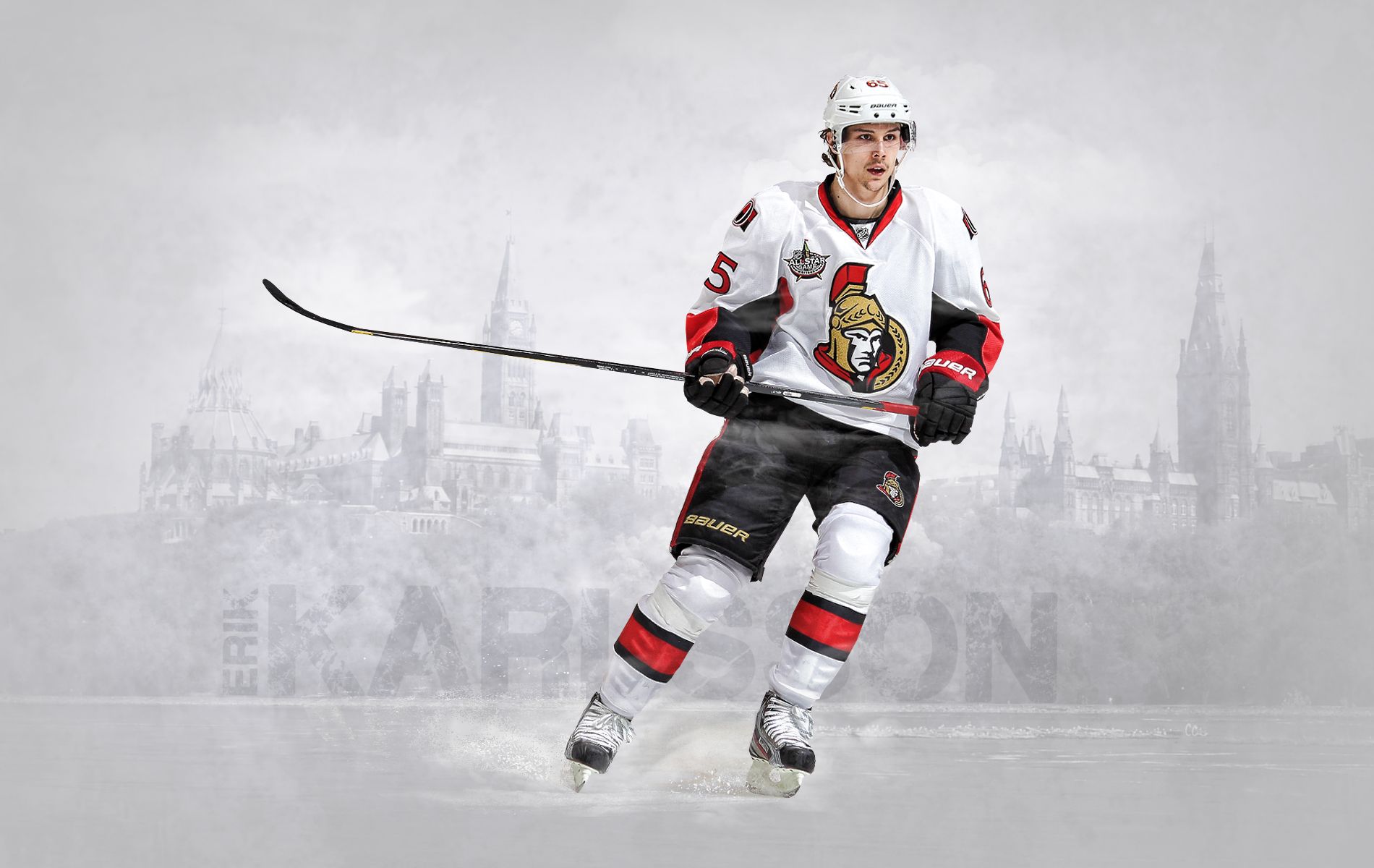 Ottawa Senators 019 NHL, Hokej, Erik Karlsson