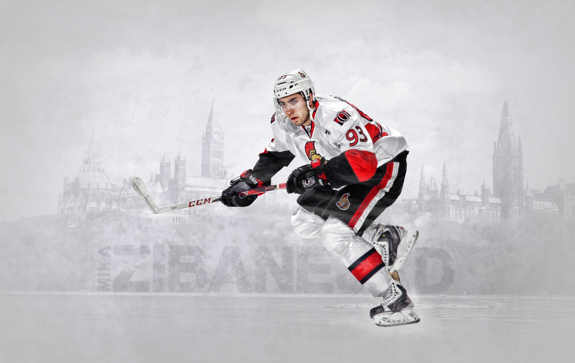 Ottawa Senators 027 NHL, Hokej, Mika Zibanejad