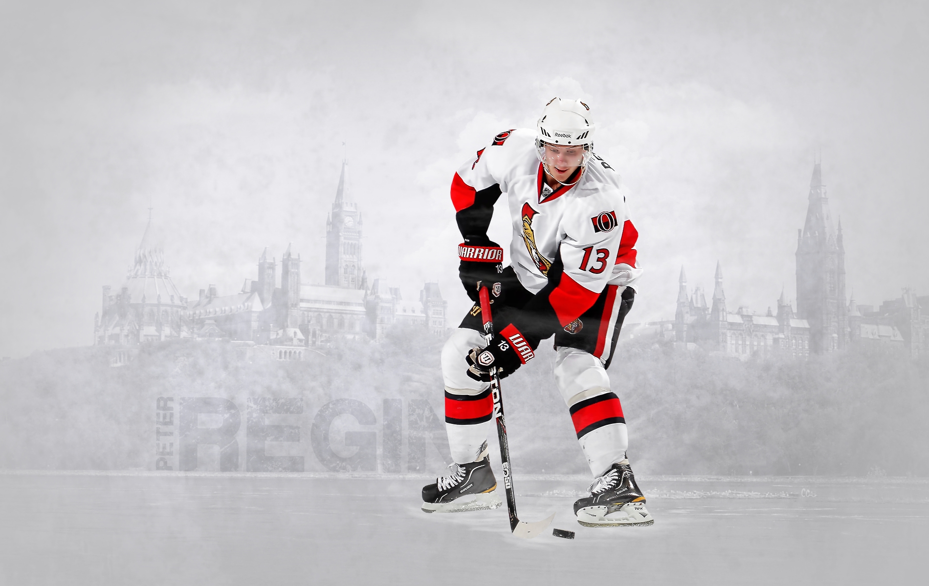 Ottawa Senators 031 NHL, Hokej, Peter Regin