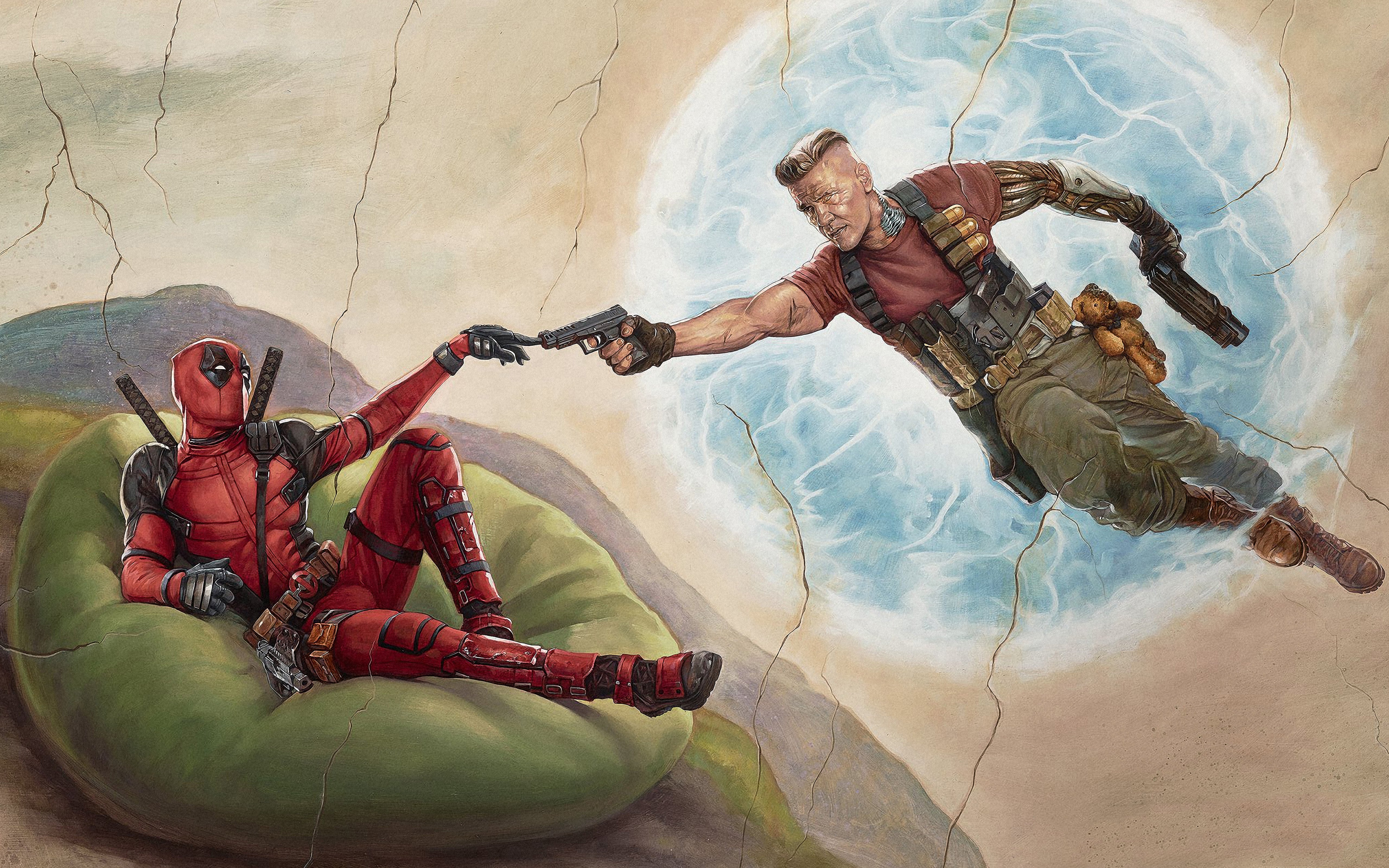 Deadpool 2 2018 017 Deadpool i Cable