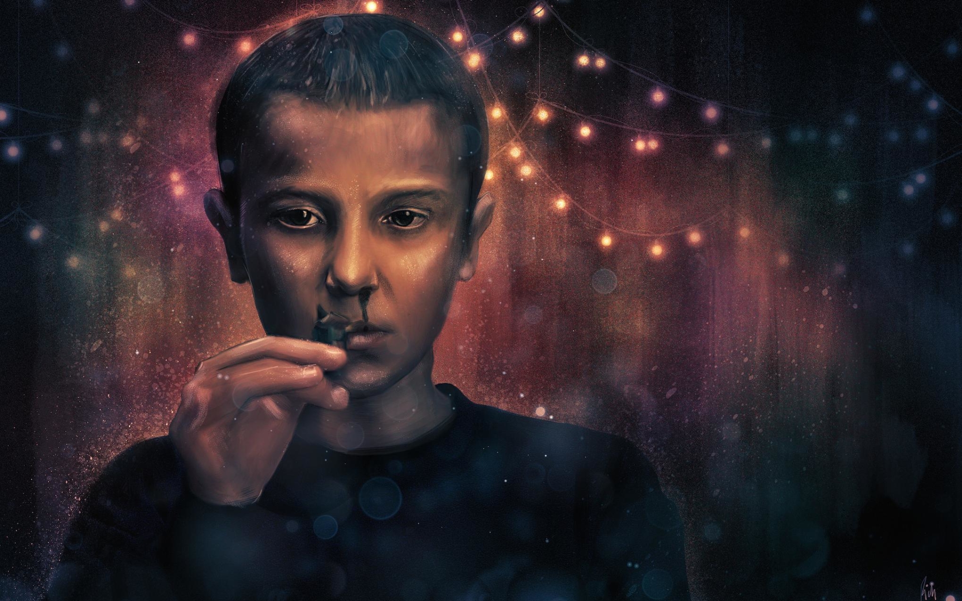 Czy Will Ze Stranger Things Zyje Stranger Things (2016) Serial TV 023 Millie Bobby Brown jako Nastka