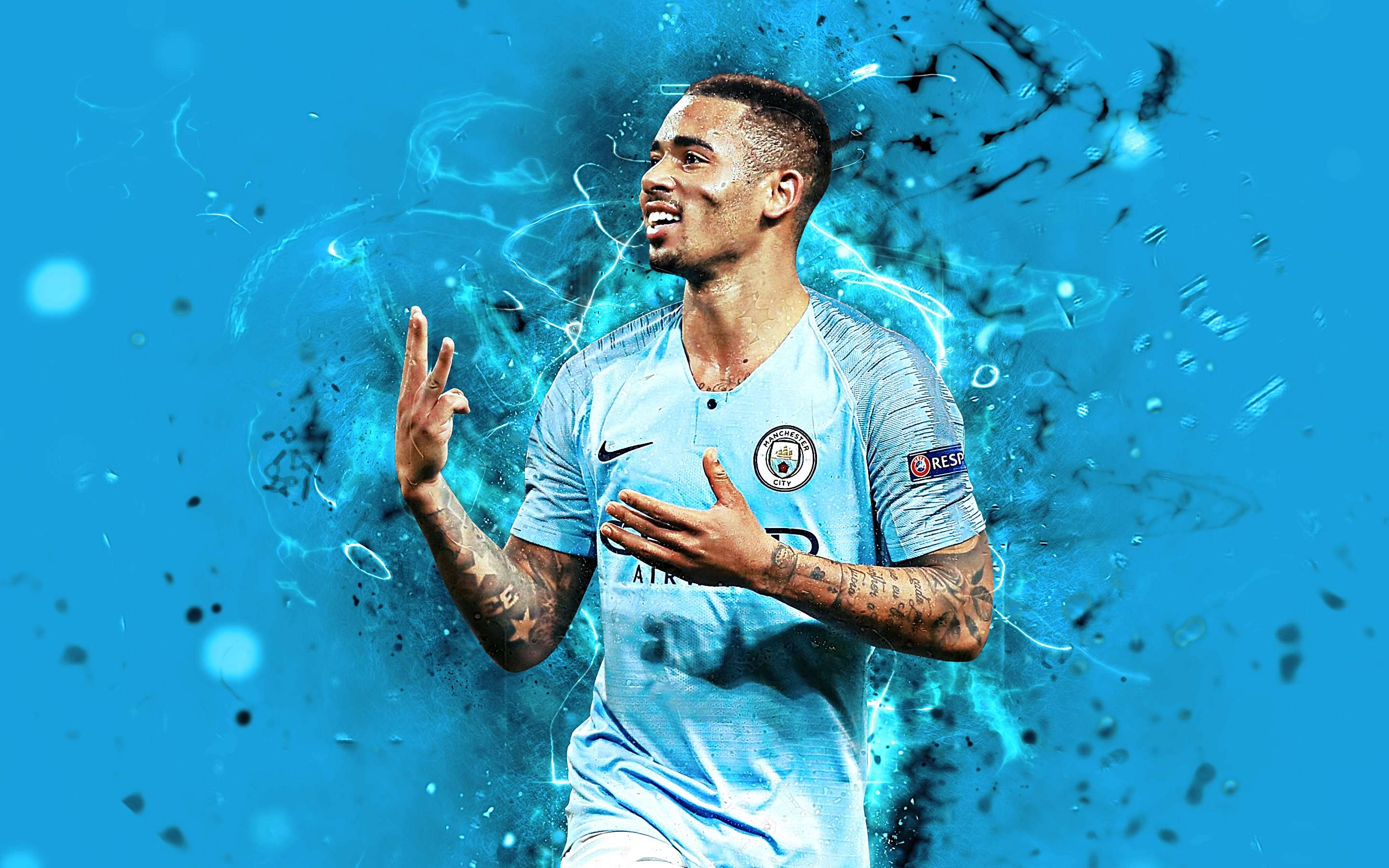 Gabriel Jesus 013 Manchester City F.C. - Premier League, Anglia