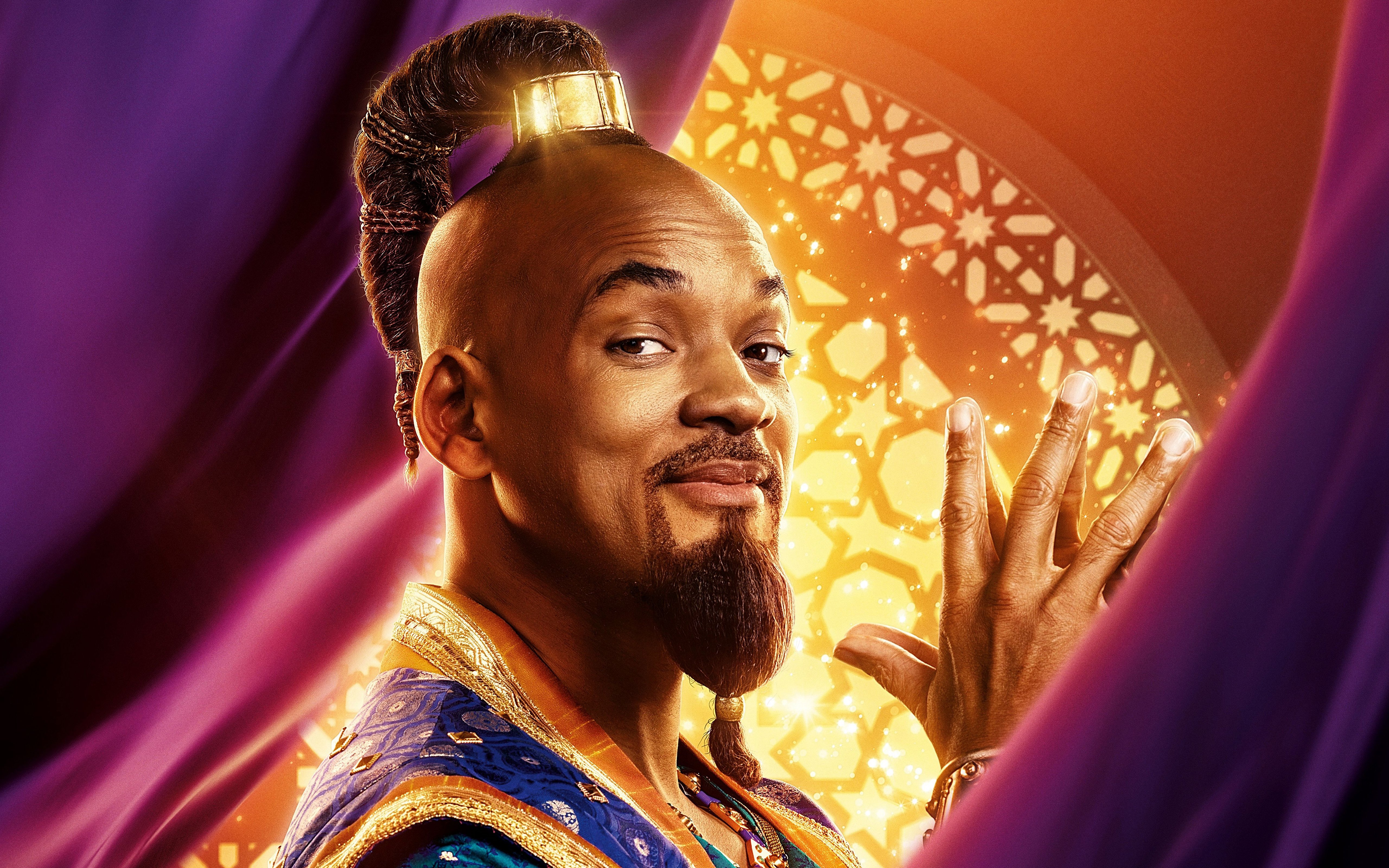 Aladyn (2019) Aladdin 015 Will Smith jako Dzin i Marynarz
