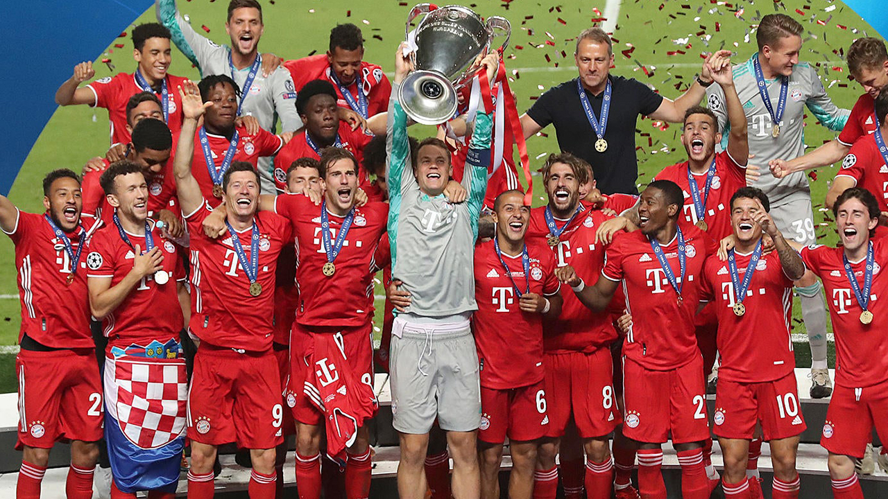 Bayern Monachium (FC Bayern Munchen) 005 UEFA Champions League 2020 Winner - Tapety na pulpit